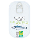 Waitrose Essential mackerel fillets in olive oil 125g, UK version