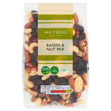 Waitrose Nuts & Raisins mixed nut and raisin snack 500g - British product