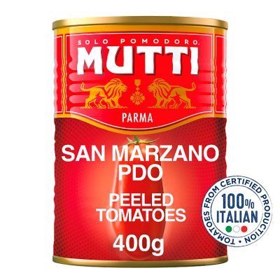 Mutti San Marzano Peeled Tomatoes 400g, UK version