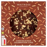 Waitrose Chocolicious Celebration Cake 752g (British brand)