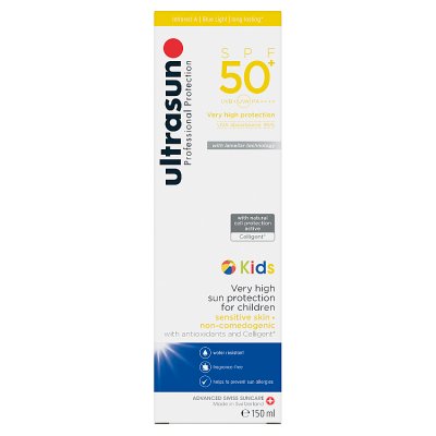 Ultrasun kids sunscreen SPF50+ 150ml (British brand)