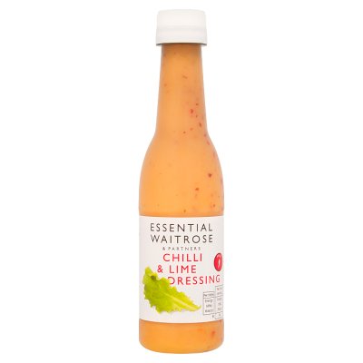 Waitrose Essential chilli and lime dressing 250ml - British product