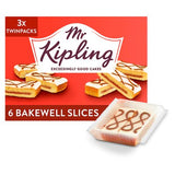 Mr Kipling Bakewell slices 6 pack - British product