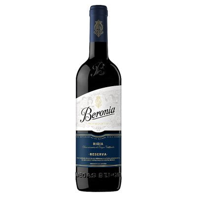 Beronia Rioja Reserva red wine 75cl, imported from the UK
