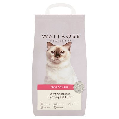 Waitrose cat litter Ultra Clumping 8 litre, imported from the UK
