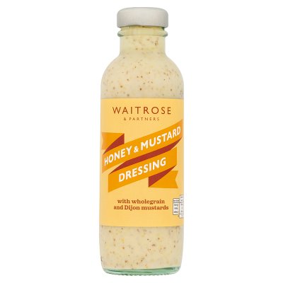 Waitrose honey & mustard dressing 235ml (British brand)