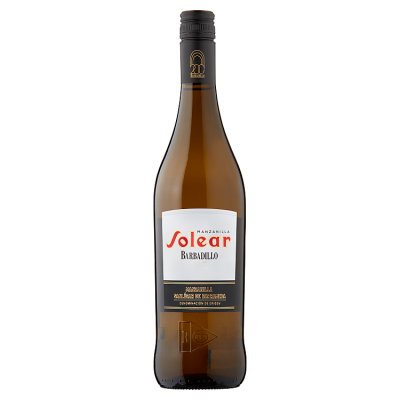 Barbadillo Solear Manzanilla sherry 75cl, Spanish white wine (British brand)