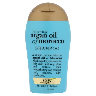 OGX Moroccan Argan Oil Shampoo 88.7ml, imported from the UK