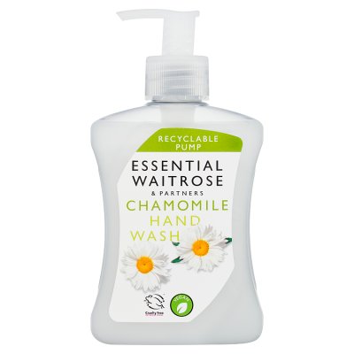 Waitrose Essential chamomile hand wash 250ml, imported from the UK
