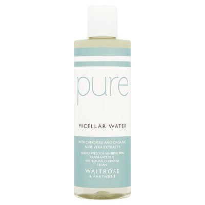 Waitrose Pure micellar water for sensitive skin 250ml - British product