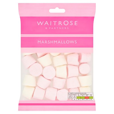 Waitrose pink and white marshmallows 200g (British brand)