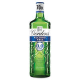 Gordon's alcohol free spirit distilled botanicals 70cl (British brand)