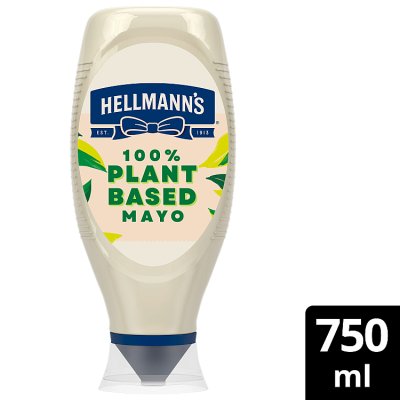 Hellmann's plant based mayonnaise 726g, UK version