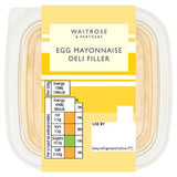 Waitrose Egg Mayonnaise Deli Filler 220g (British brand)
