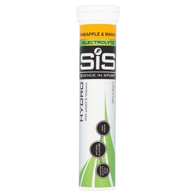 SiS Go Hydro pineapple hydration tablets 20x4.2g (British brand)