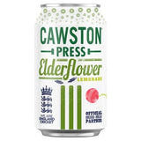 Cawston Press elderflower lemonade sparkling drink 330ml - British product