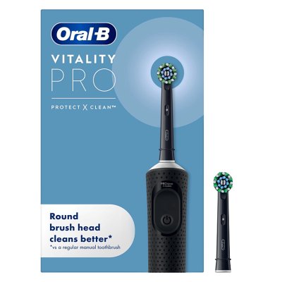 Oral-B Vitality Pro black electric toothbrush, imported from the UK