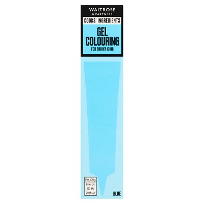 Cooks' Ingredients blue gel colouring 19g, imported from the UK