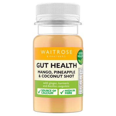 Waitrose gut health fruit juice shot 100ml, imported from the UK