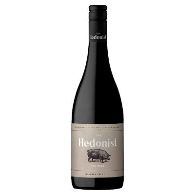 The Hedonist Shiraz Australian red wine 75cl (British brand)