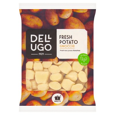 Dell'Ugo potato gnocchi 450g fresh pasta, UK version