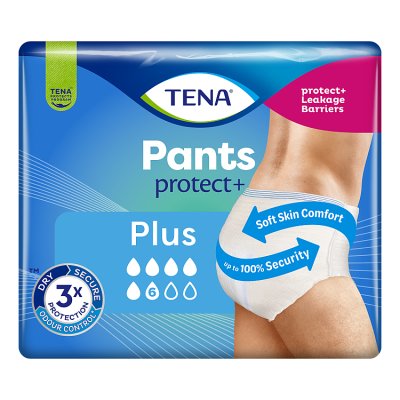 Tena Pants Plus Medium incontinence pants pack of 9 - British product