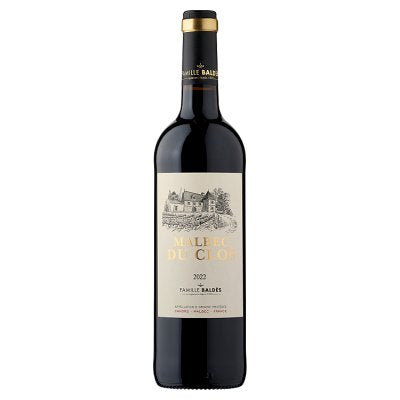 Jean-Luc Baldes Malbec du Clos red wine 75cl, imported from the UK