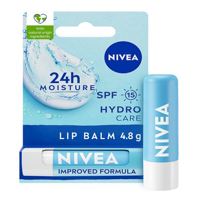 NIVEA Hydro Care lip balm SPF15 4.8g - British product