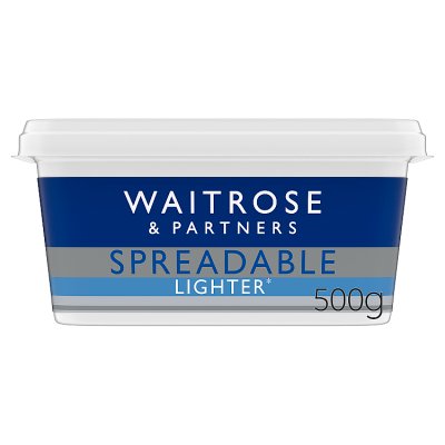 Waitrose lighter blended spread 500g (British brand)