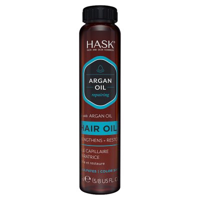 HASK Argan Oil repairing shine hair oil 18ml, UK version