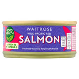 Waitrose wild Pacific red salmon 105g (British brand)