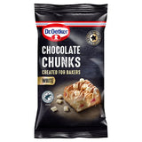 Dr Oetker white chocolate chunks 100g for baking, UK version