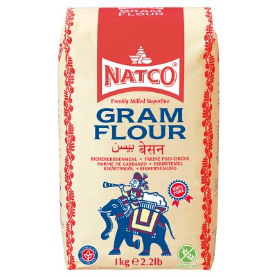 Natco gram flour 1kg superfine chickpea flour, imported from the UK