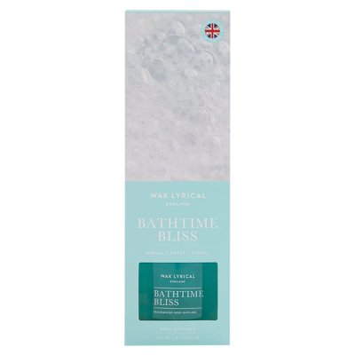 Wax Lyrical reed diffuser Bathtime Bliss 200ml, UK version