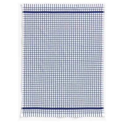 John Lewis ANYDAY blue check tea towel (British brand)