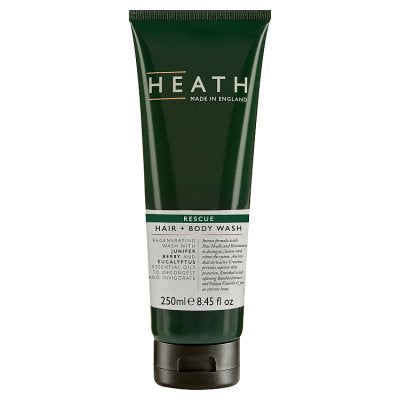 Heath Rescue hair and body wash 250ml, imported from the UK