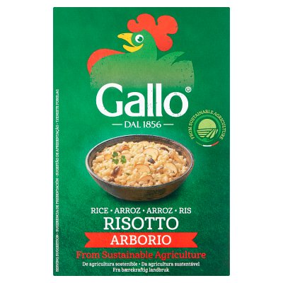Gallo Arborio risotto rice 500g pack (British brand)