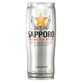 Sapporo Premium Beer lager 650ml can - British product