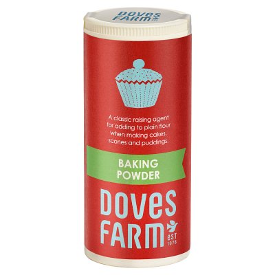 Doves Farm gluten free baking powder 130g, imported from the UK