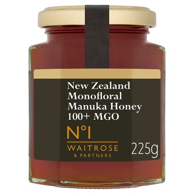 Waitrose No.1 manuka honey 225g, imported from the UK