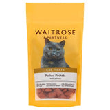 Waitrose cat treats salmon 65g - British product