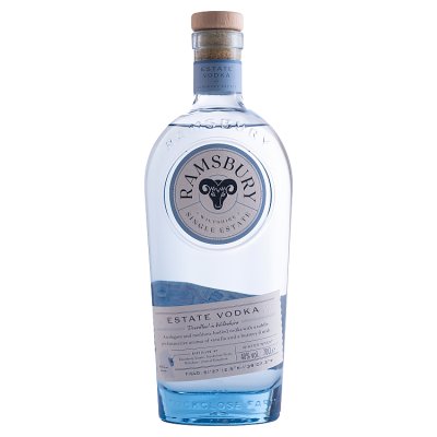 Ramsbury Single Estate Vodka 70cl, imported from the UK