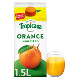 Tropicana orange juice with bits 1.5L, imported from the UK