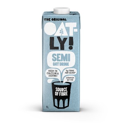 Oatly oat drink semi long life 1 litre - British product