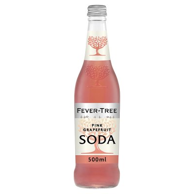 Fever-Tree pink grapefruit soda 500ml - British product