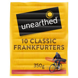 Unearthed classic frankfurters 10 pack 350g, UK version