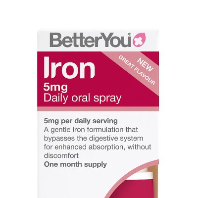 BetterYou iron oral spray 5mg 25ml - British product