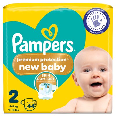 Pampers Premium Protection New Baby nappies Size 2, imported from the UK