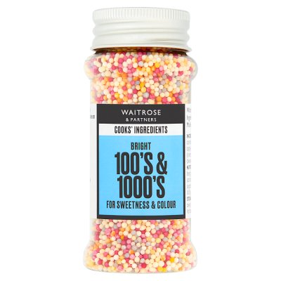 Cooks' Ingredients 100s and 1000s sprinkles 85g, imported from the UK