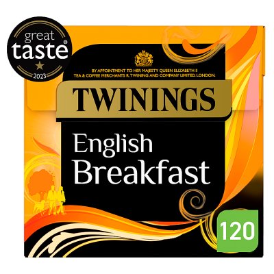 Twinings English Breakfast tea bags 120 count, UK version